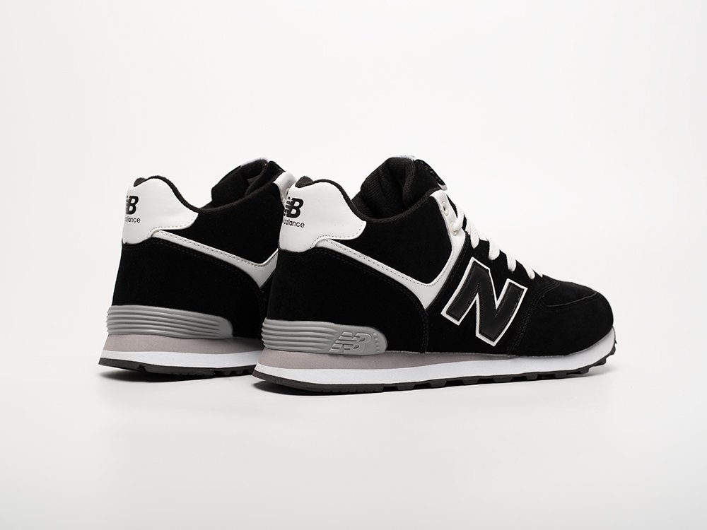 New Balance 574 Mid черные замша мужские (AR32710) - фото 4 New Balance 574 Mid черные замша мужские (AR32710) - фото 4