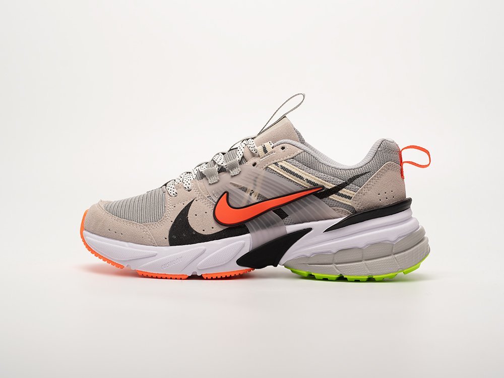 Nike free run grey orange hotsell