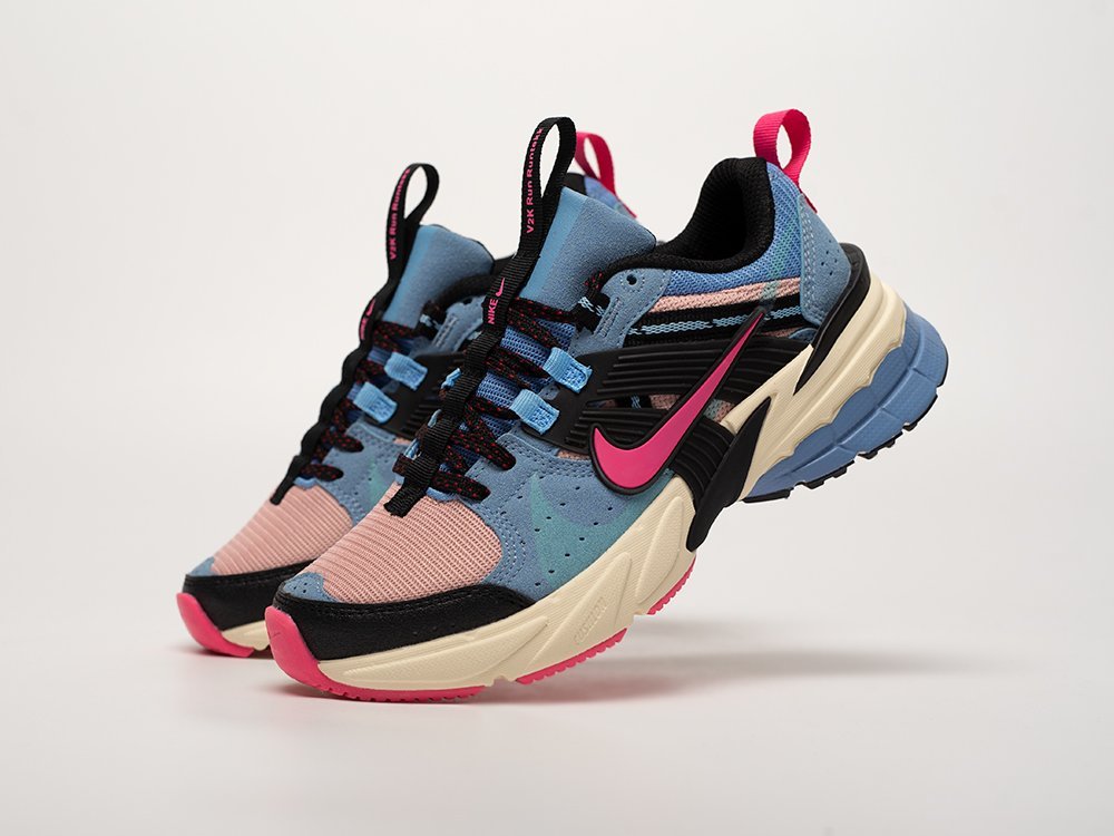 Nike V2K Run WMNS голубые текстиль женские (AR32721) - фото 2 Nike V2K Run WMNS голубые текстиль женские (AR32721) - фото 2
