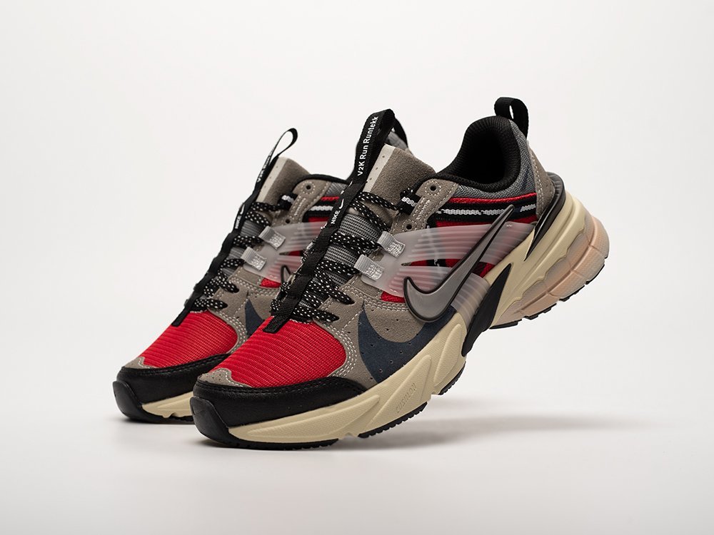 Nike V2K Run серые текстиль мужские (AR32731) - фото 2 Nike V2K Run серые текстиль мужские (AR32731) - фото 2