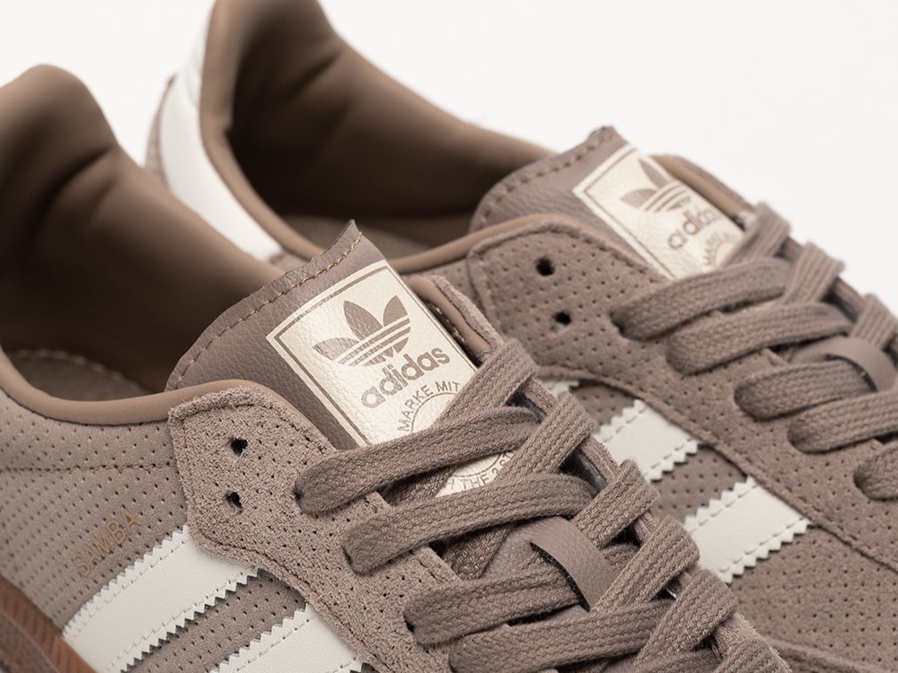 Adidas Samba OG коричневые замша мужские (AR32732) - фото 7 Adidas Samba OG коричневые замша мужские (AR32732) - фото 7