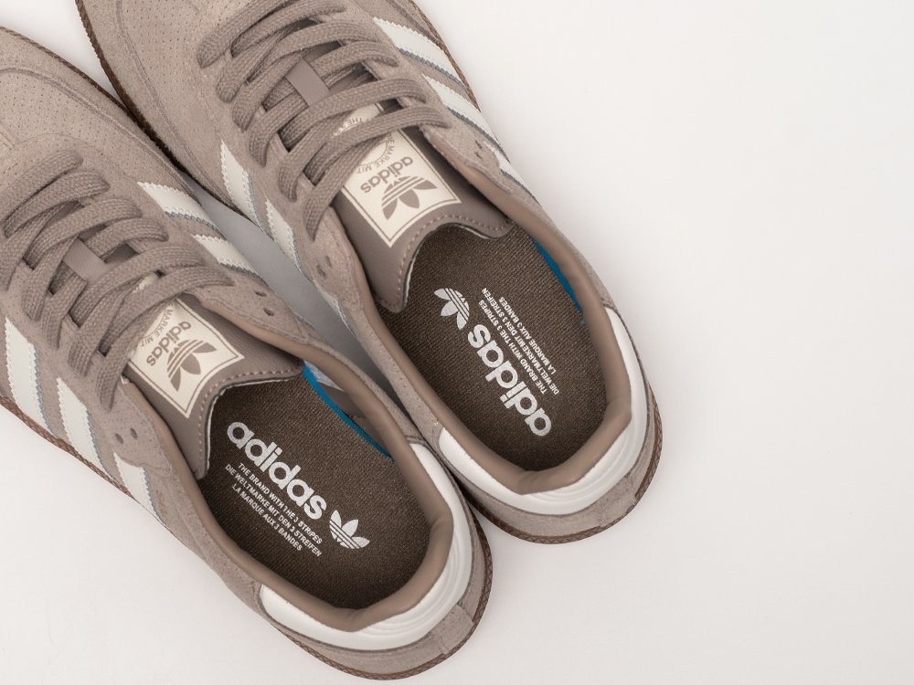 Adidas Samba OG коричневые замша мужские (AR32732) - фото 8 Adidas Samba OG коричневые замша мужские (AR32732) - фото 8