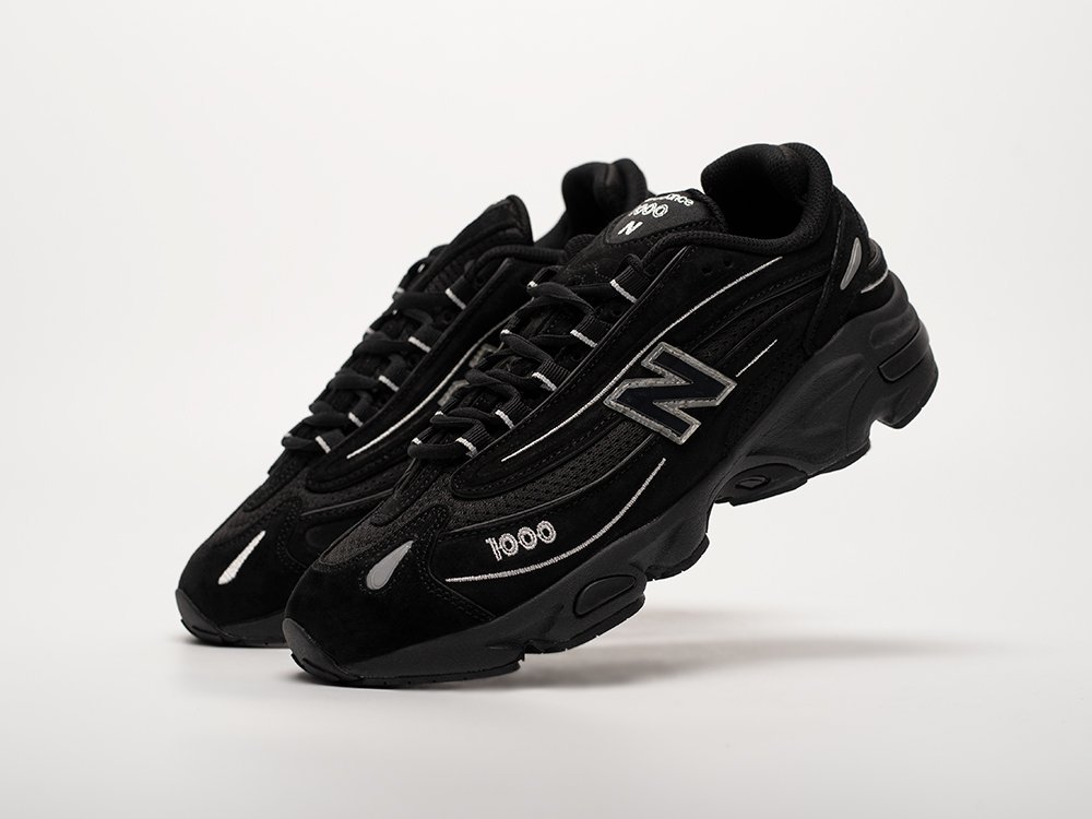 New Balance 1000 черные замша мужские (AR32733) - фото 2 New Balance 1000 черные замша мужские (AR32733) - фото 2