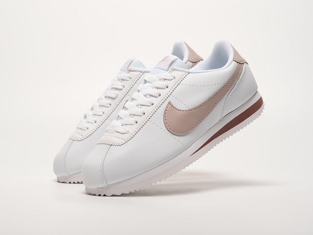 Nike Cortez Classic WMNS белые кожа женские (AR33000) - фото 2