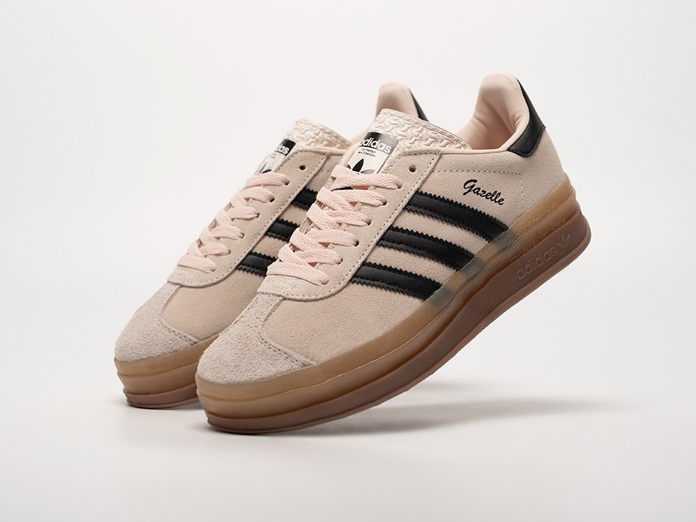 Adidas Gazelle Bold WMNS розовые замша женские (AR33012) - фото 2 Adidas Gazelle Bold WMNS розовые замша женские (AR33012) - фото 2