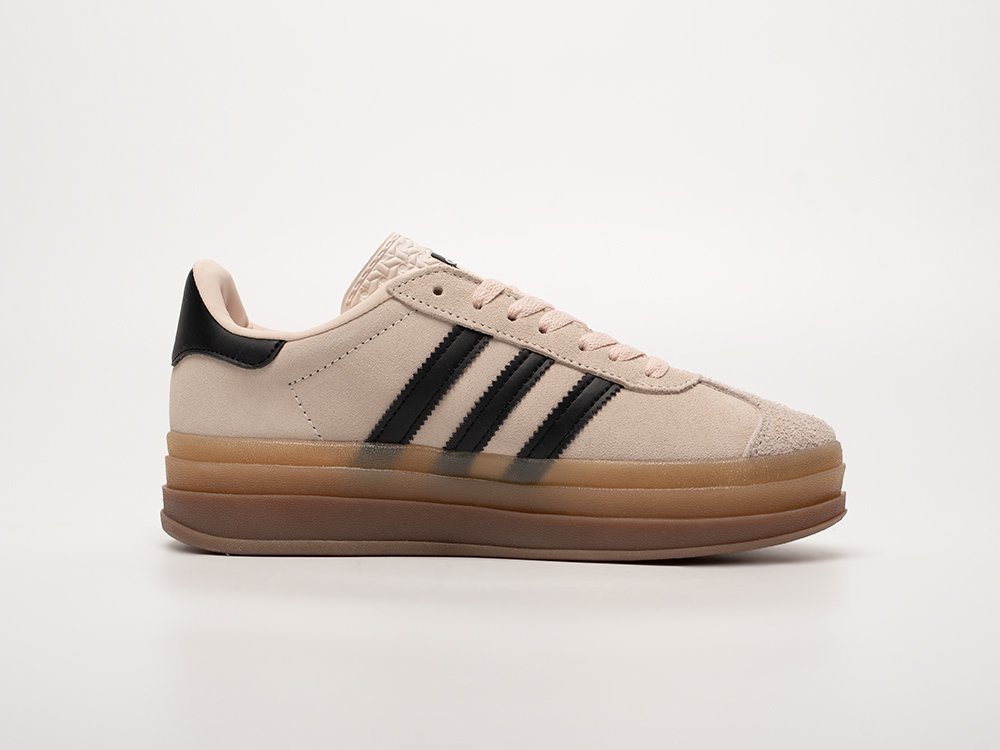 Adidas Gazelle Bold WMNS розовые замша женские (AR33012) - фото 3