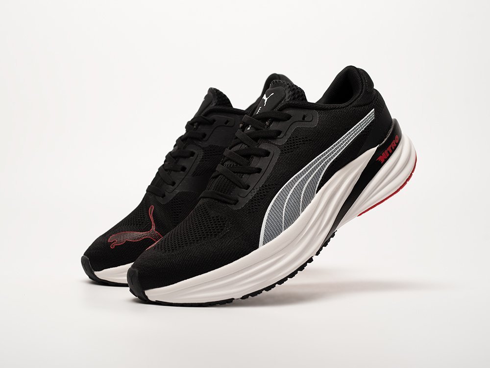 Puma Magnify Nitro 2 черные текстиль мужские (AR33015) - фото 2 Puma Magnify Nitro 2 черные текстиль мужские (AR33015) - фото 2