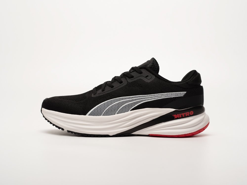Puma Magnify Nitro 2 черные текстиль мужские (AR33015) - фото 1 Puma Magnify Nitro 2 черные текстиль мужские (AR33015) - фото 1