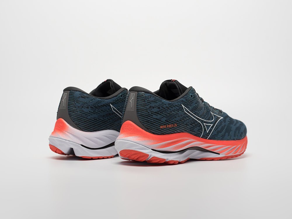 Mizuno Wave Rider 26 синие текстиль мужские (AR33016) - фото 3