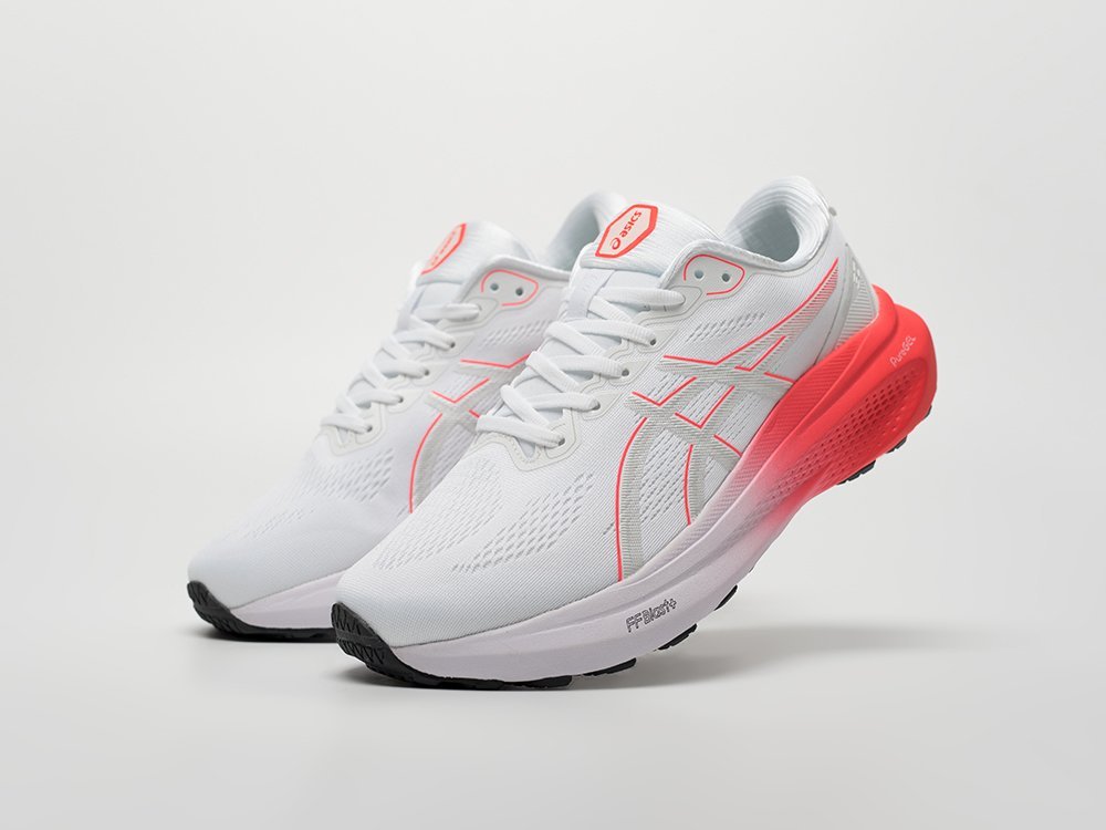 Asics Gel Kayano 30 белые текстиль мужские (AR33027) - фото 2 Asics Gel Kayano 30 белые текстиль мужские (AR33027) - фото 2