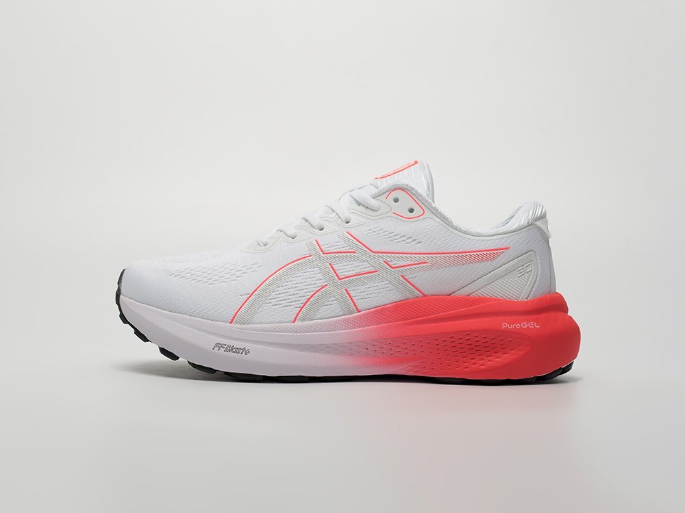 Asics Gel Kayano 30 белые текстиль мужские (AR33027) - фото 1 Asics Gel Kayano 30 белые текстиль мужские (AR33027) - фото 1