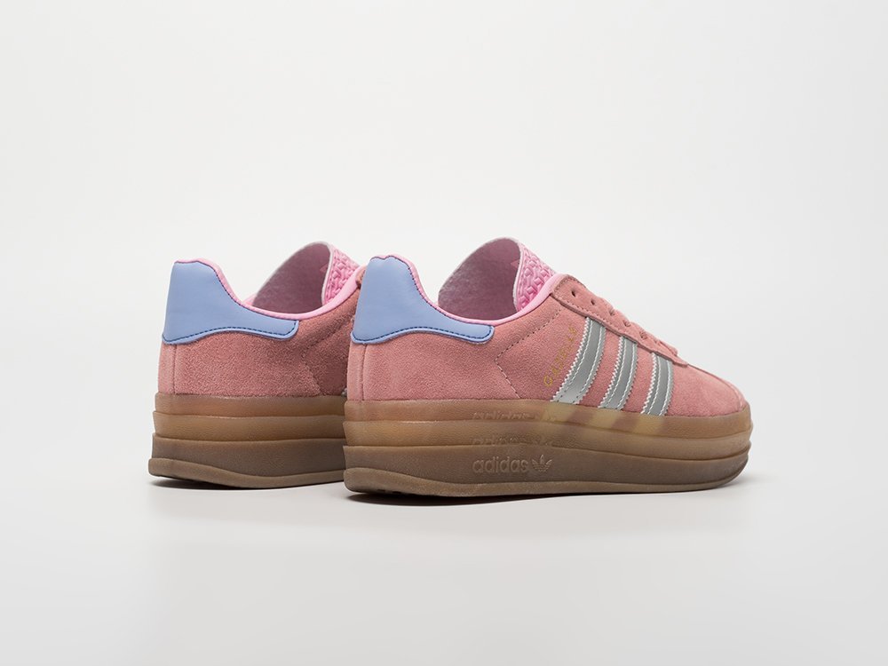 Adidas Gazelle Bold WMNS розовые замша женские (AR33041) - фото 3