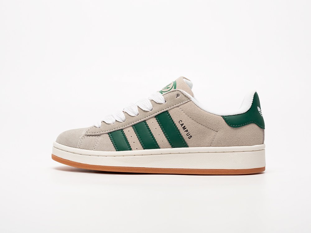 Adidas Campus WMNS серые замша женские (AR33050) - фото 1