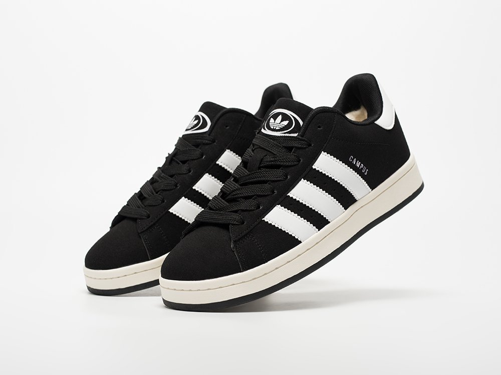 Adidas Campus Winter черные замша мужские (AR33061) - фото 2 Adidas Campus Winter черные замша мужские (AR33061) - фото 2