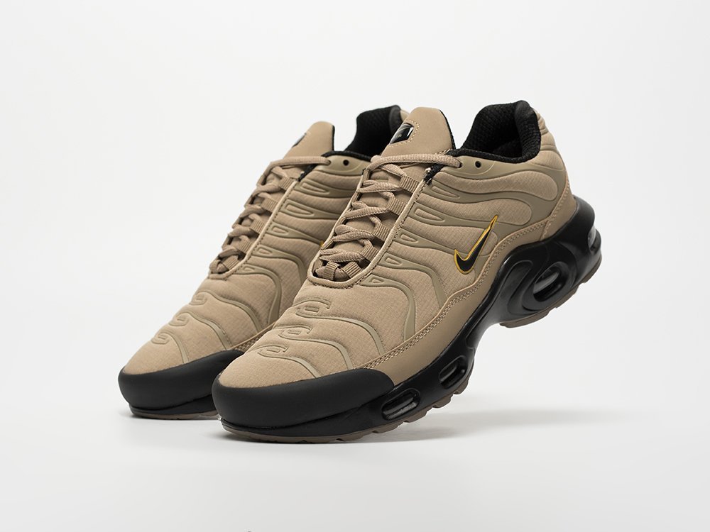 Nike Air Max Plus TN бежевые текстиль мужские (AR33076) - фото 2 Nike Air Max Plus TN бежевые текстиль мужские (AR33076) - фото 2