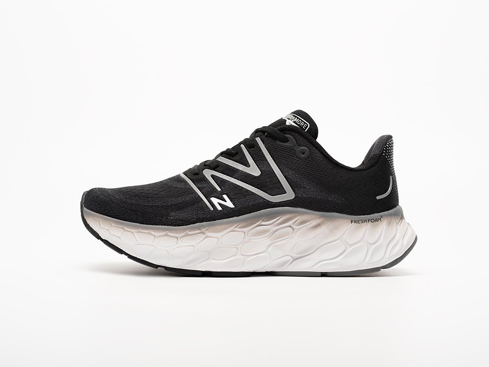 New Balance Fresh Foam X More Trail v4 черные текстиль мужские (AR33101) - фото 1