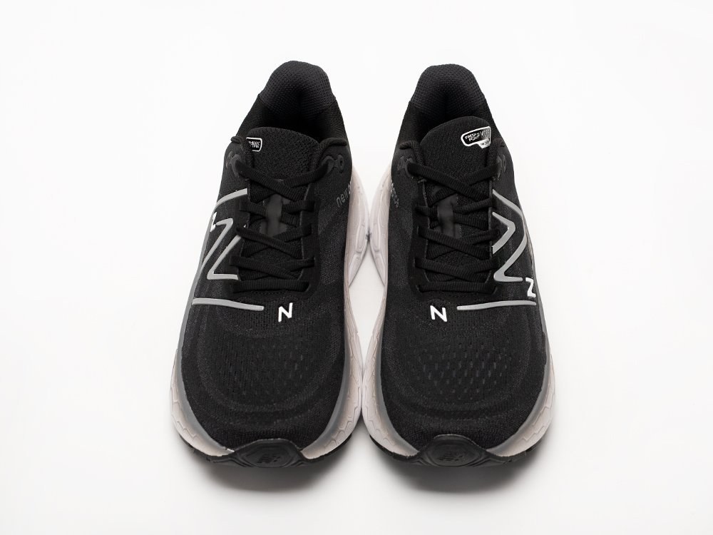 New Balance Fresh Foam X More Trail v4 черные текстиль мужские (AR33101) - фото 6