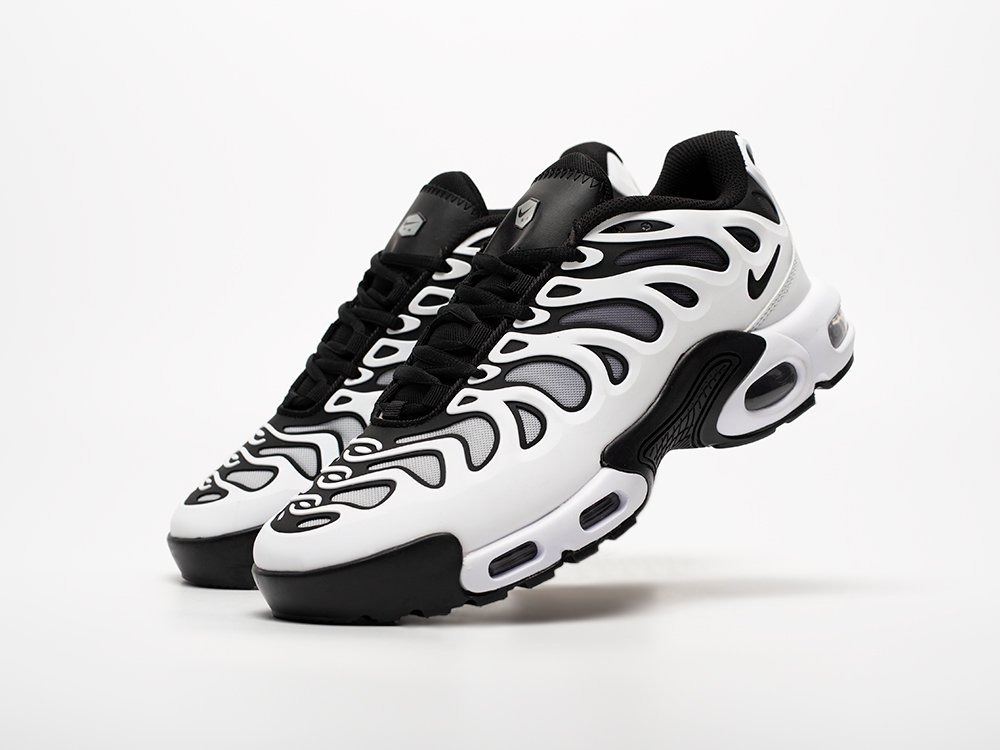 Air max plus - men's black/white/dark grey textile best sale