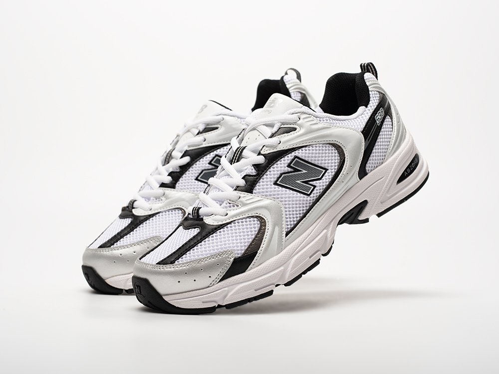 New Balance 530 белые текстиль мужские (AR33110) - фото 2 New Balance 530 белые текстиль мужские (AR33110) - фото 2