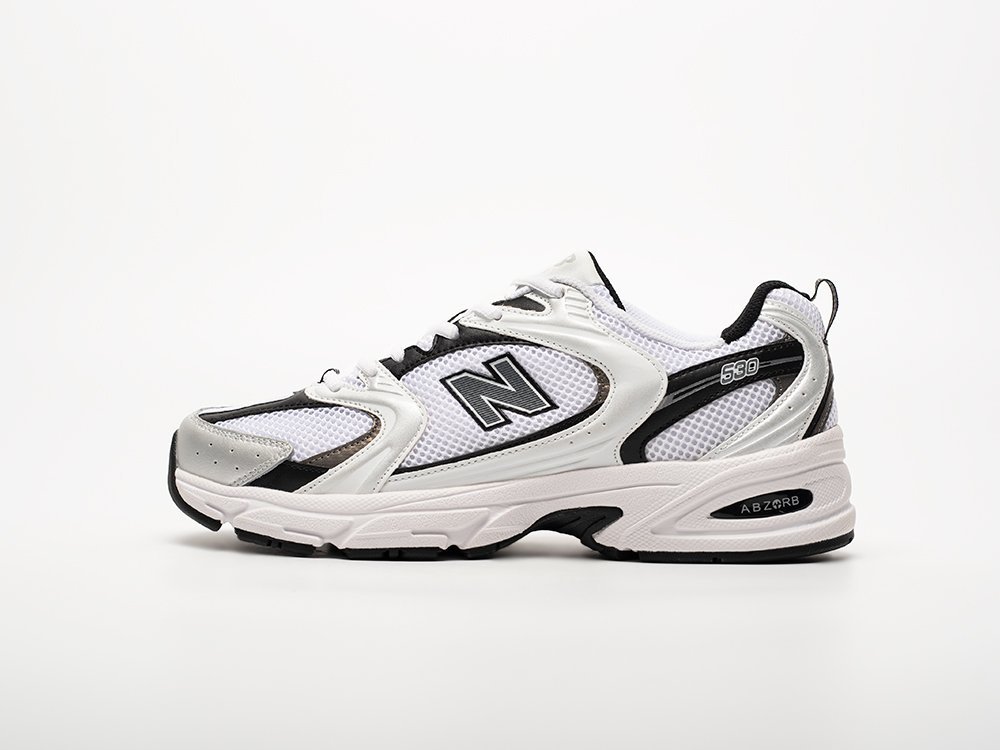 New Balance 530 белые текстиль мужские (AR33110) - фото 1 New Balance 530 белые текстиль мужские (AR33110) - фото 1