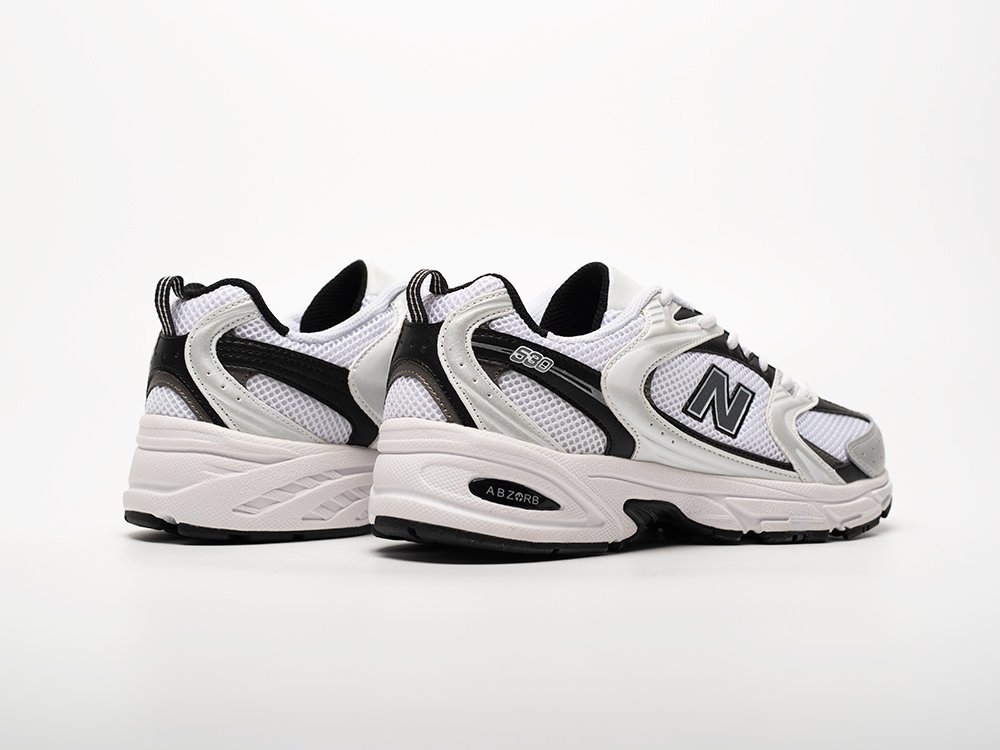 New Balance 530 белые текстиль мужские (AR33110) - фото 4 New Balance 530 белые текстиль мужские (AR33110) - фото 4