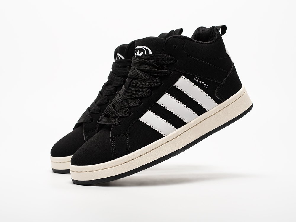 Adidas Campus High WMNS черные замша женские (AR33128) - фото 2 Adidas Campus High WMNS черные замша женские (AR33128) - фото 2