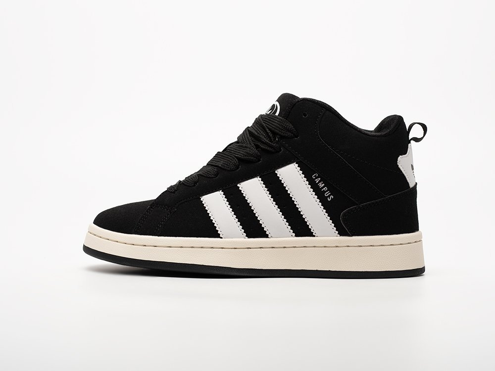 Adidas Campus High WMNS черные замша женские (AR33128) - фото 1 Adidas Campus High WMNS черные замша женские (AR33128) - фото 1