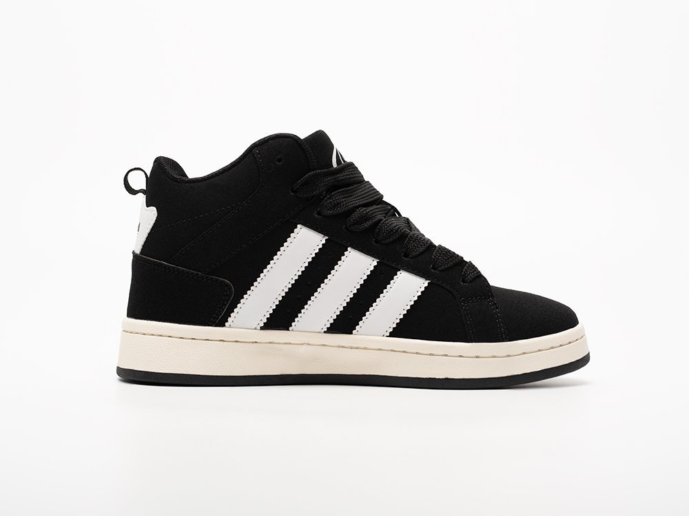 Adidas Campus High WMNS черные замша женские (AR33128) - фото 4