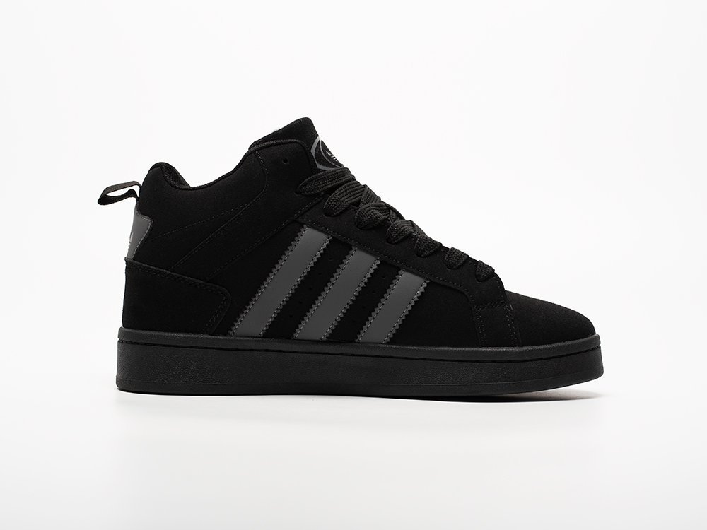 Adidas Campus High WMNS черные замша женские (AR33129) - фото 4