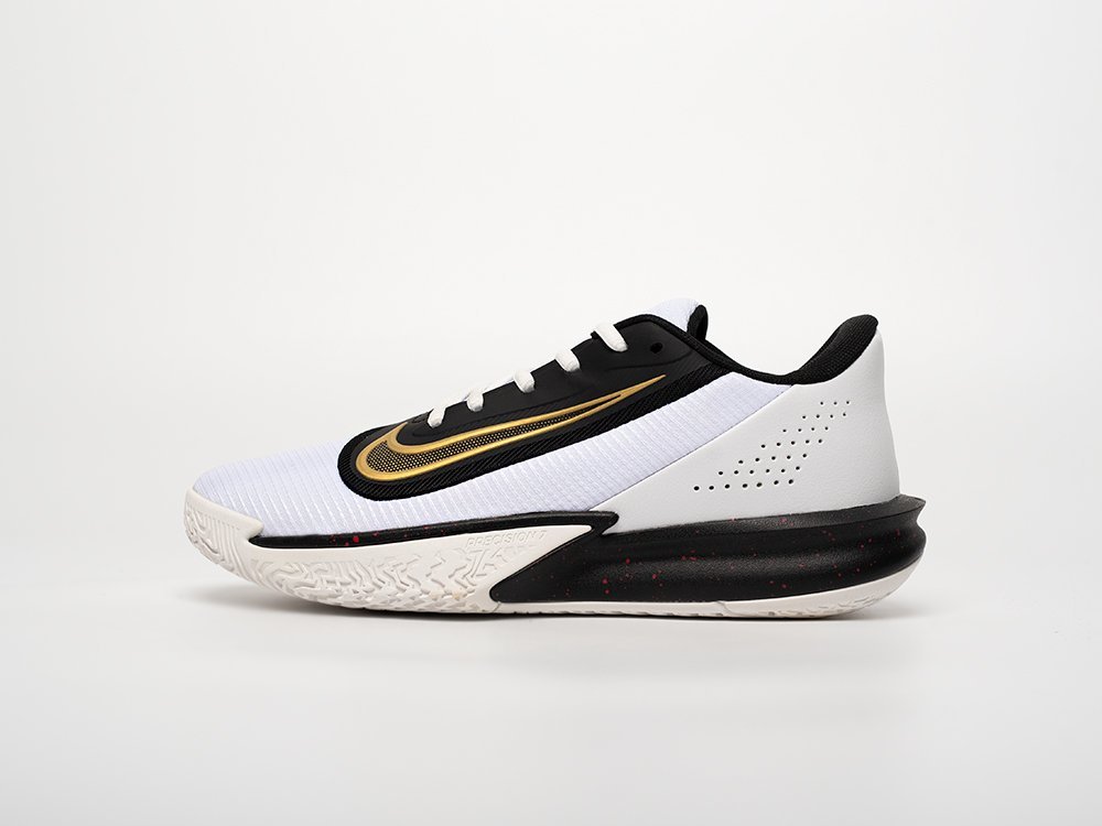 Nike Precision 7 White Black Gold