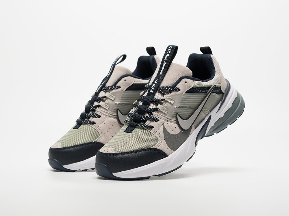 Nike V2K Run бежевые текстиль мужские (AR33148) - фото 2 Nike V2K Run бежевые текстиль мужские (AR33148) - фото 2