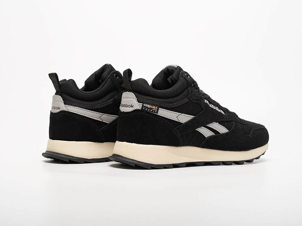 Reebok Classic Leather Mid Ripple черные замша мужские (AR33151) - фото 4 Reebok Classic Leather Mid Ripple черные замша мужские (AR33151) - фото 4