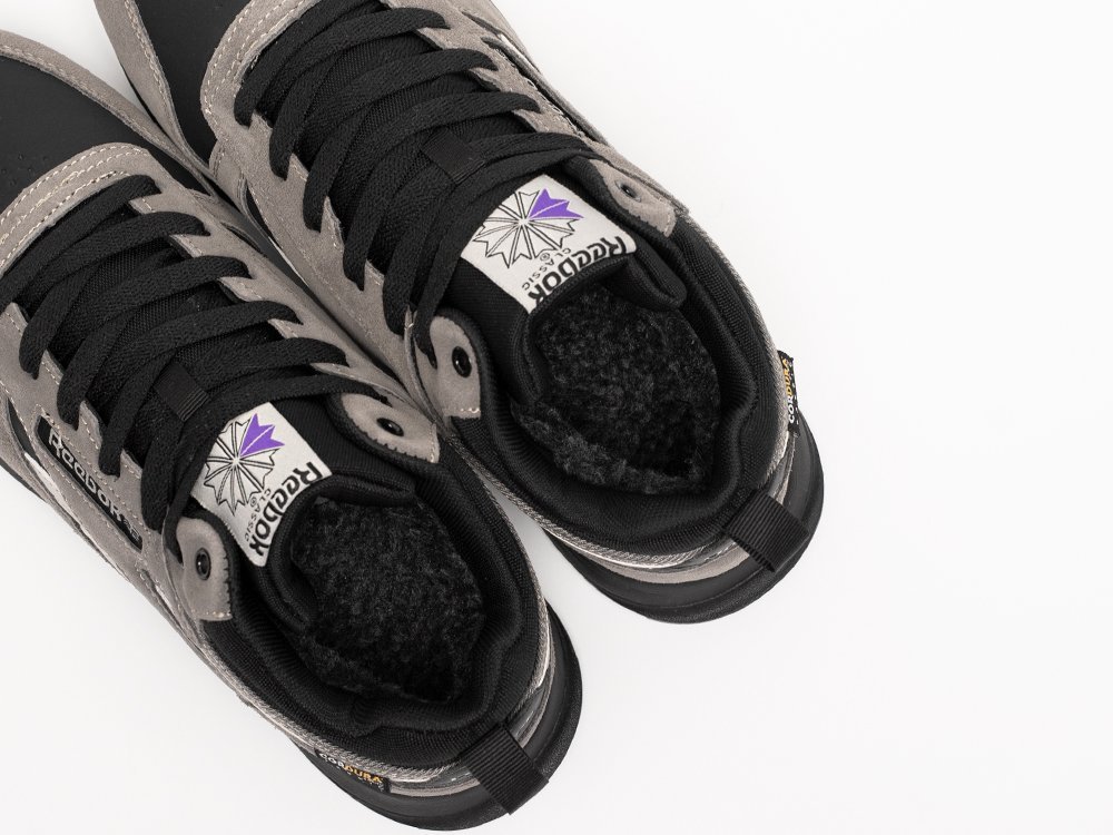 Reebok Classic Leather Mid Ripple серые замша мужские (AR33152) - фото 8 Reebok Classic Leather Mid Ripple серые замша мужские (AR33152) - фото 8