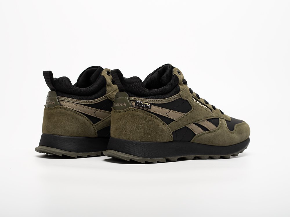 Reebok Classic Leather Mid Ripple зеленые замша мужские (AR33153) - фото 4 Reebok Classic Leather Mid Ripple зеленые замша мужские (AR33153) - фото 4