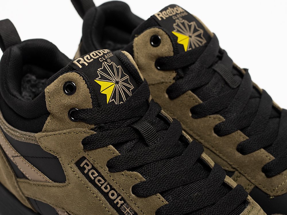 Reebok Classic Leather Mid Ripple зеленые замша мужские (AR33153) - фото 7 Reebok Classic Leather Mid Ripple зеленые замша мужские (AR33153) - фото 7