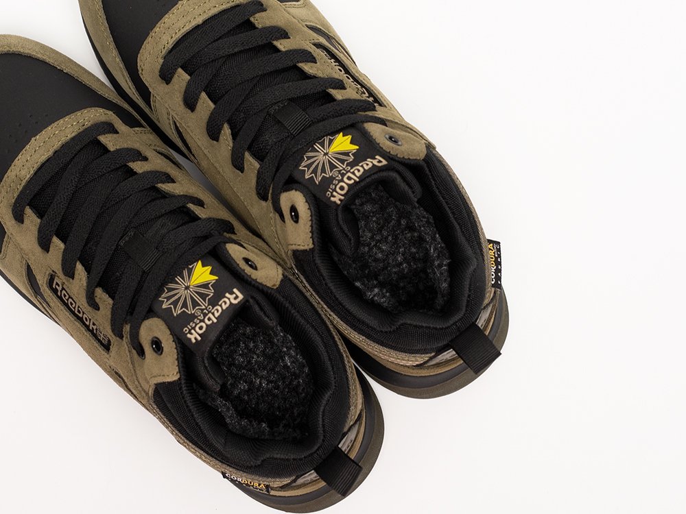 Reebok Classic Leather Mid Ripple зеленые замша мужские (AR33153) - фото 8 Reebok Classic Leather Mid Ripple зеленые замша мужские (AR33153) - фото 8