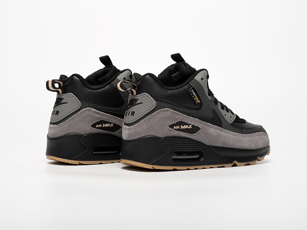 Nike Air Max 90 Mid Winter WMNS черные кожа женские (AR33167) - фото 4