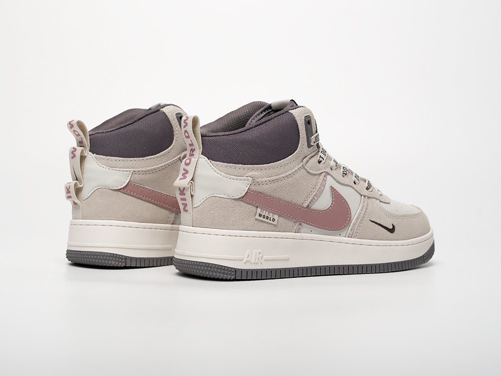 Air force 1 grey and pink hotsell