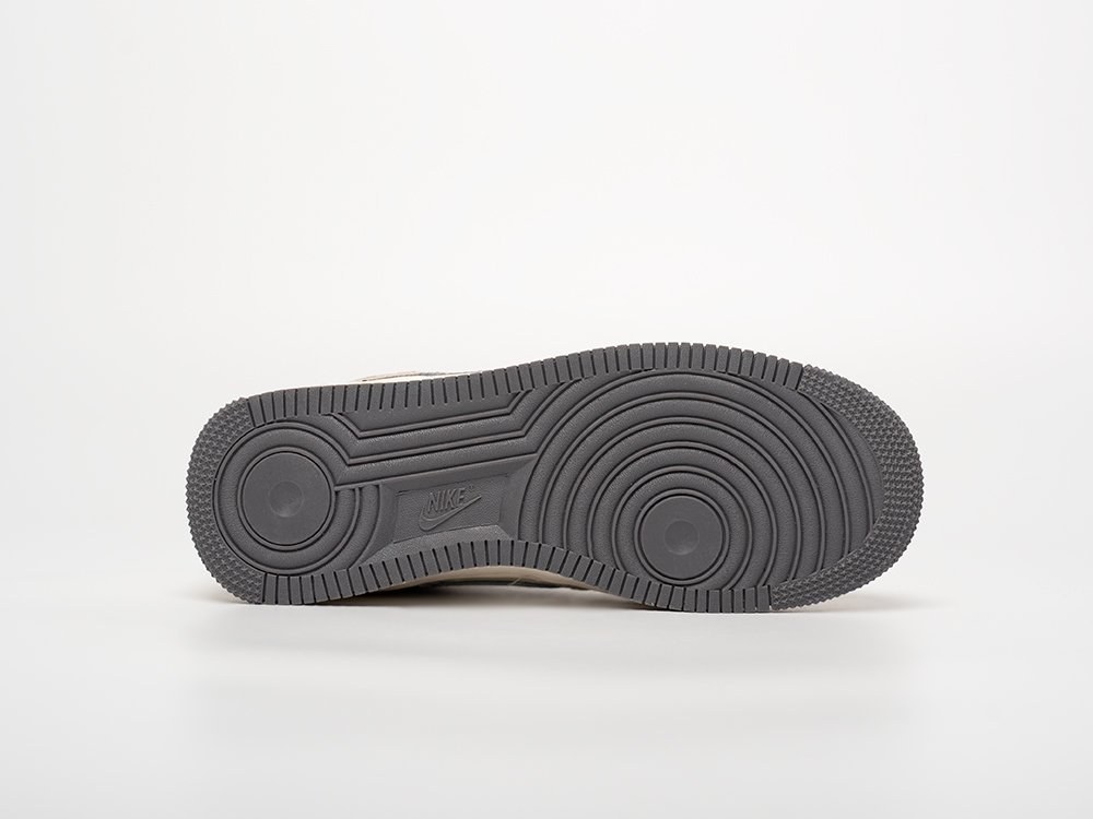 Nike Air Force 1 Mid WMNS серые замша женские (AR33169) - фото 5 Nike Air Force 1 Mid WMNS серые замша женские (AR33169) - фото 5