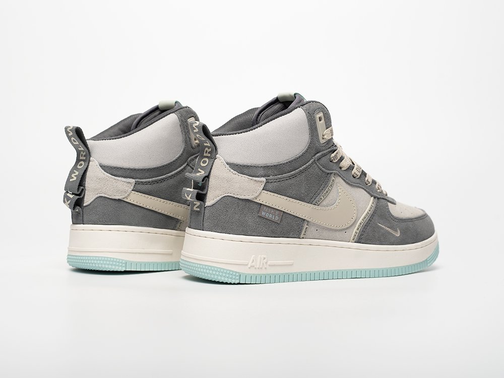 Nike Air Force 1 Mid WMNS Grey White Blue