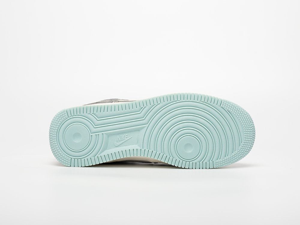 Nike Air Force 1 Mid WMNS серые замша женские (AR33170) - фото 5 Nike Air Force 1 Mid WMNS серые замша женские (AR33170) - фото 5