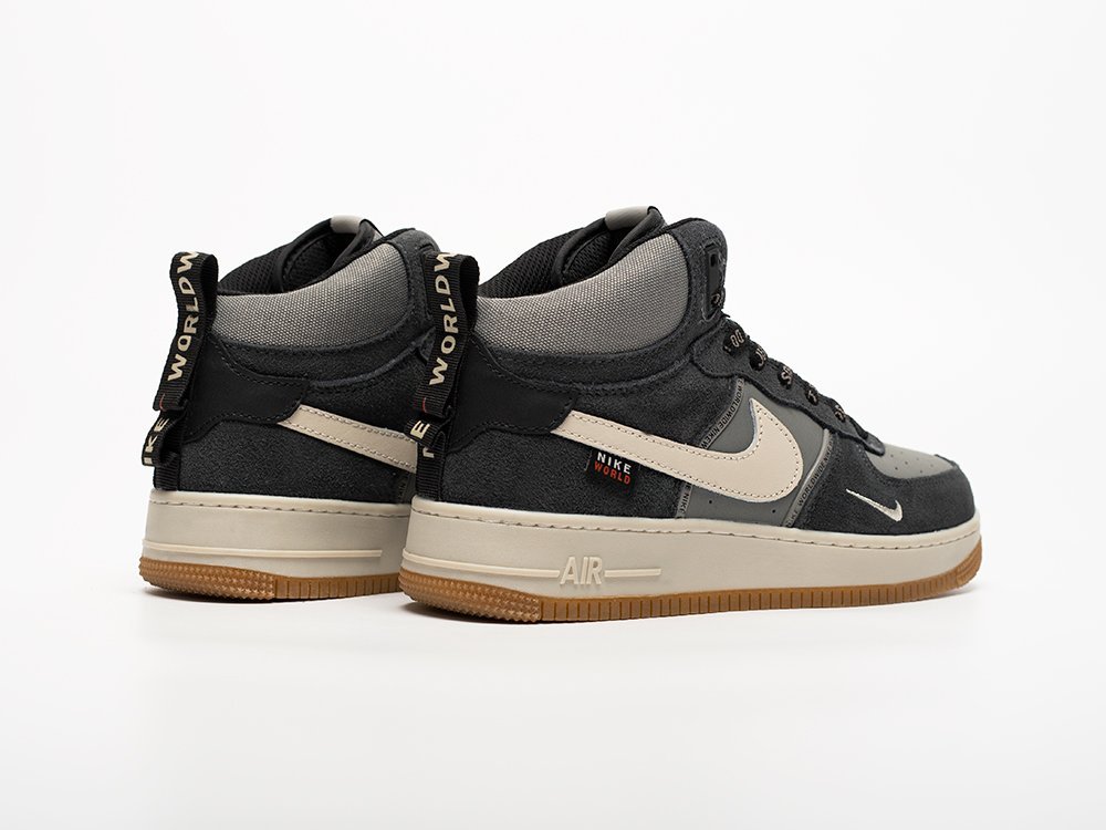 Nike Air Force 1 Mid WMNS Black Grey White