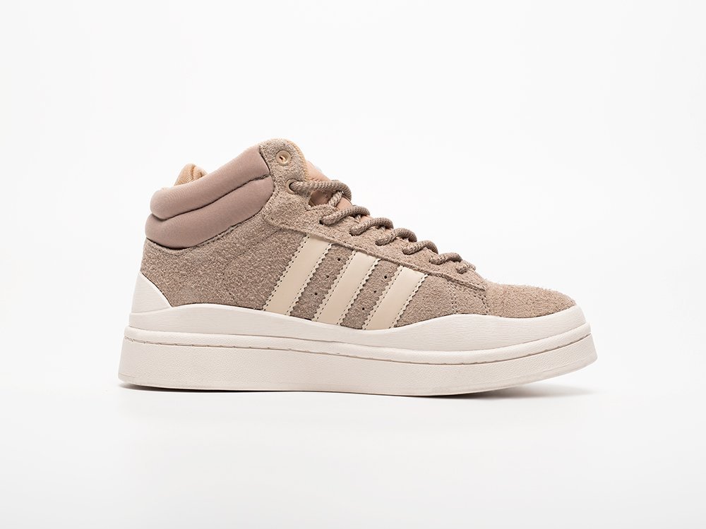 Adidas Bad Bunny x Campus Light High WMNS коричневые замша женские (AR33199) - фото 3