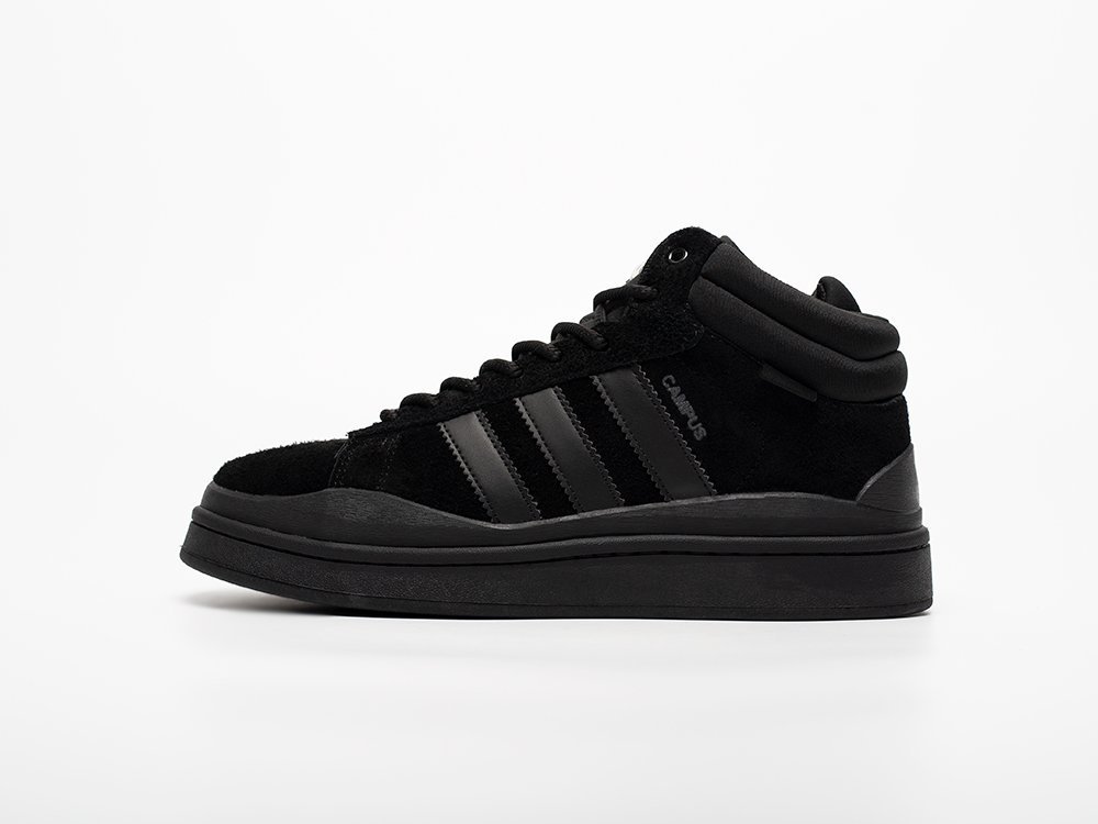 Adidas Bad Bunny x Campus Light High WMNS черные замша женские (AR33200) - фото 1