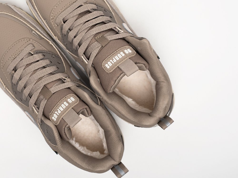 Nike Air Max 90 Mid Winter WMNS серые кожа женские (AR33202) - фото 8 Nike Air Max 90 Mid Winter WMNS серые кожа женские (AR33202) - фото 8