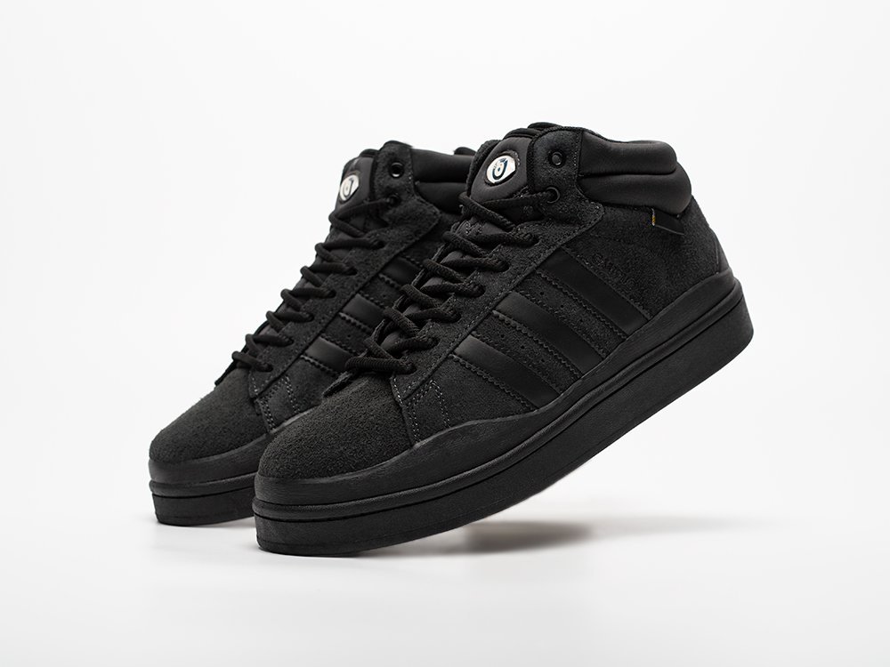 Adidas Bad Bunny x Campus Light High черные замша мужские (AR33204) - фото 2 Adidas Bad Bunny x Campus Light High черные замша мужские (AR33204) - фото 2