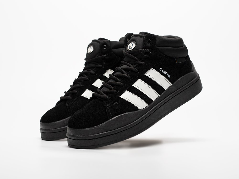 Adidas Bad Bunny x Campus Light High черные замша мужские (AR33205) - фото 2 Adidas Bad Bunny x Campus Light High черные замша мужские (AR33205) - фото 2