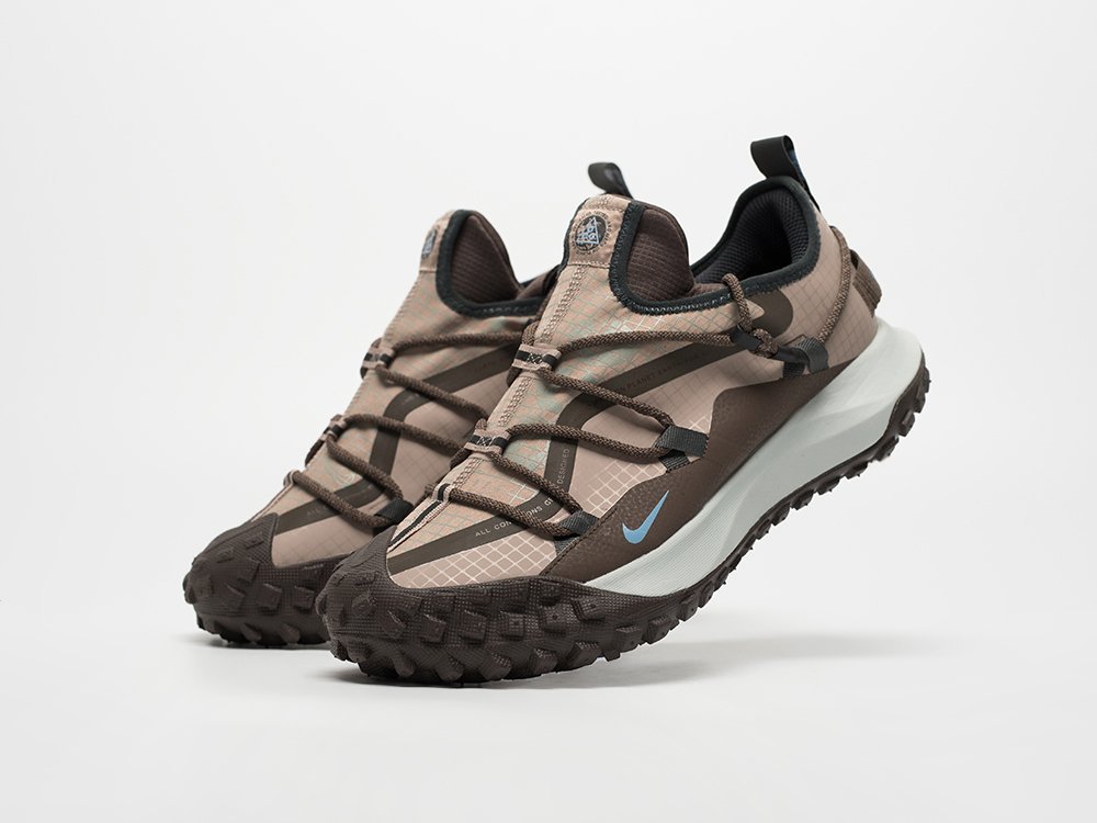 Nike ACG Mountain Fly Low коричневые текстиль мужские (AR33206) - фото 2