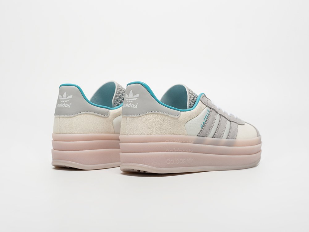 Adidas Gazelle Bold WMNS бежевые замша женские (AR33210) - фото 3 Adidas Gazelle Bold WMNS бежевые замша женские (AR33210) - фото 3