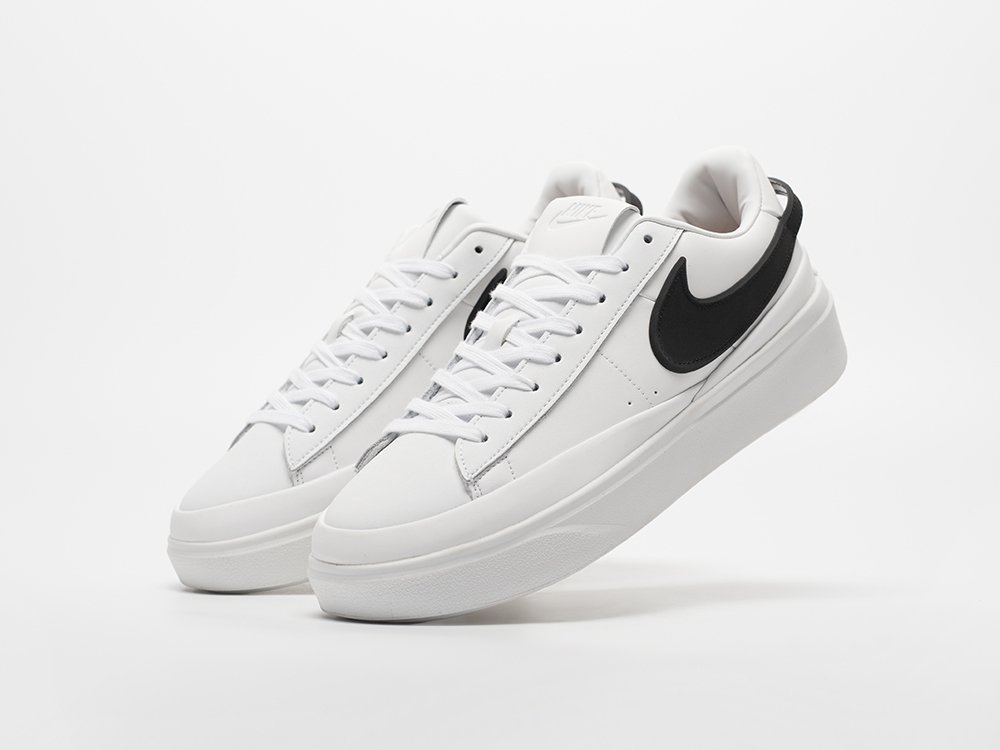 Nike blazer low white leather online